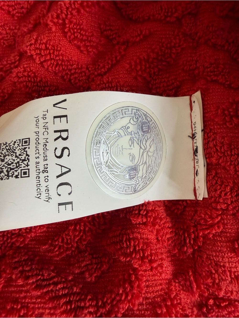 Versace Red Robe (Small) - Picture 9 of 11